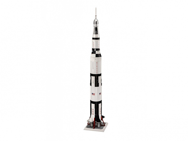 03704 Revell Американская ракета-носитель Apollo Saturn V (1:96)