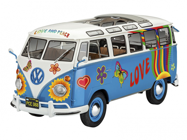 07050 Revell Автомобиль Samba T1 "Flower Power" (1:24)