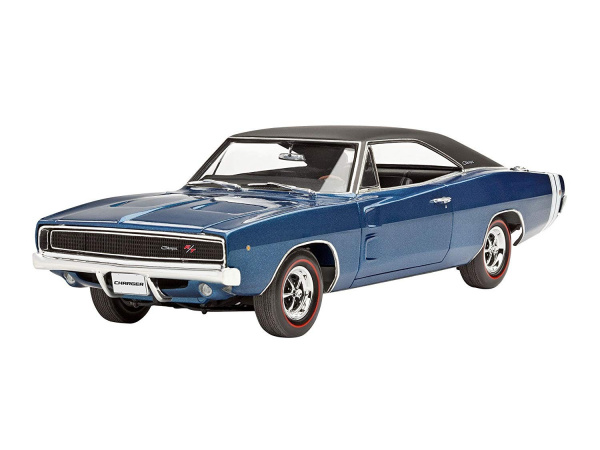 07188 Revell Автомобиль 1968 Dodge Charger R/T, 1968 (1:25)